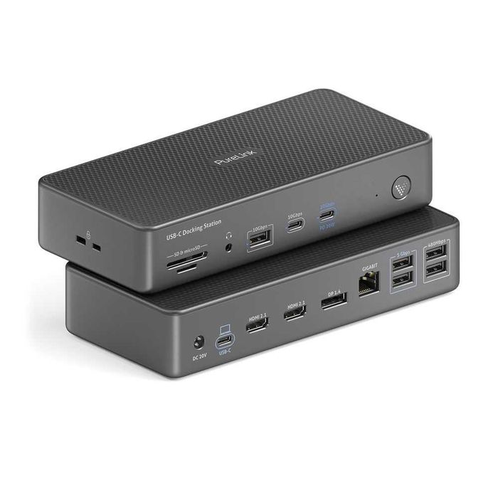 Докинг станция  PureLink VL-D220 USB-C  - неупотребявана