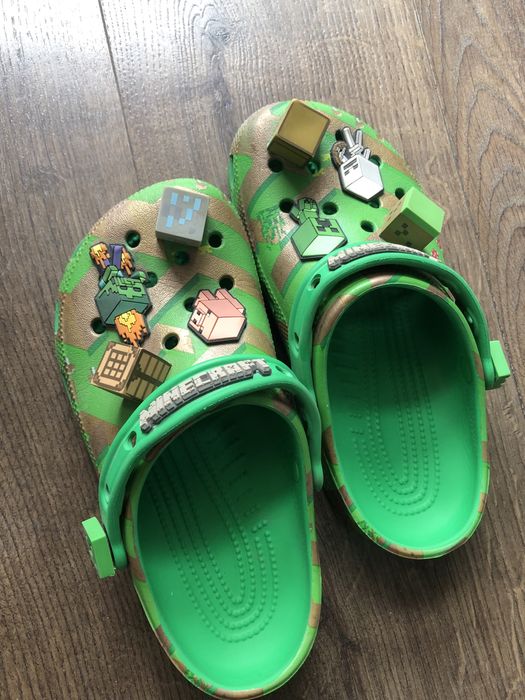 Детски чехли Crocs Minecraft