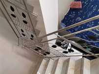 Balustrade de inox cu lemn