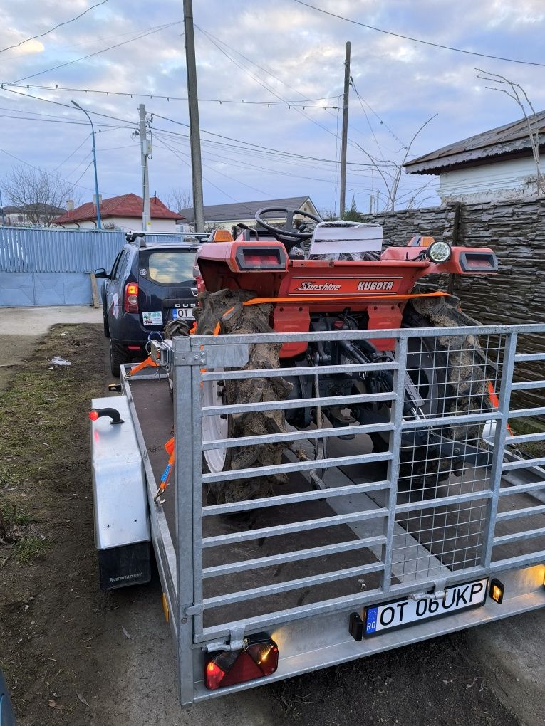 Tractor Japonez Kubota zl1-18.5 cp Sau Pachet