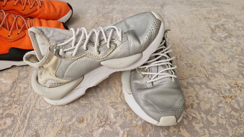 Adidas Y3 de dama argintiu marime 36 1/3.