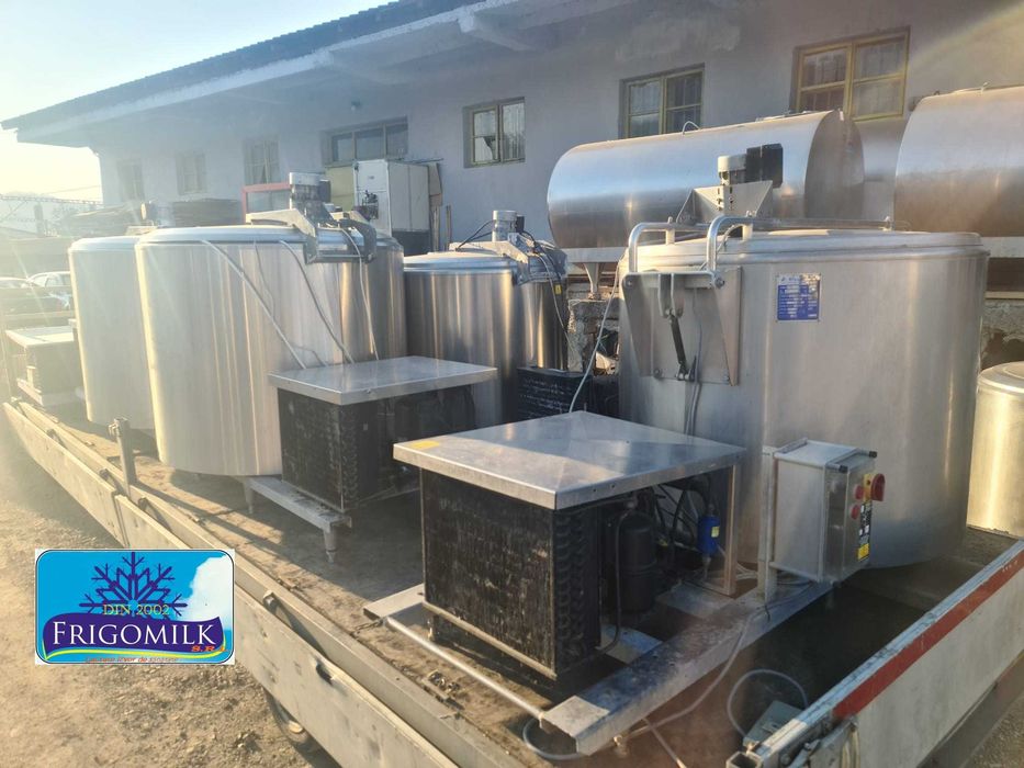 Tanc racire lapte racitor lapte bazin lapte 600 litri