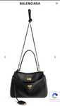 Оригинална Дамска чанта Balenciaga – естествена кожа, Made in Italy