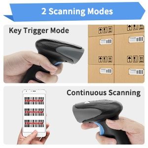 Bluetooth Баркод скенер четец IMHORESE C6150BT - Bluetooth 1D CCD