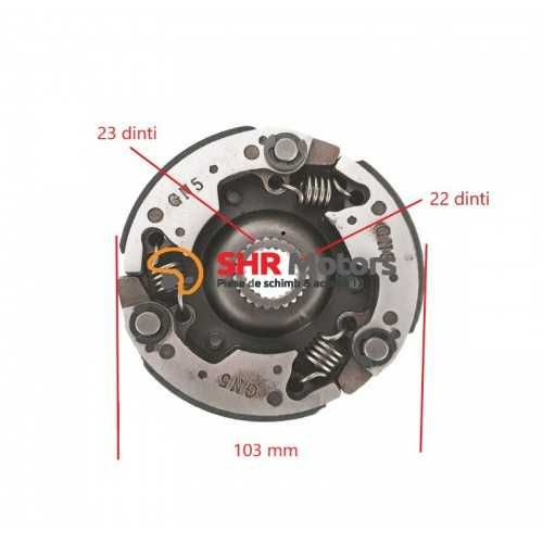 Ambreiaj complet ATV 107 / 110 / 125 cm3 pe saboti