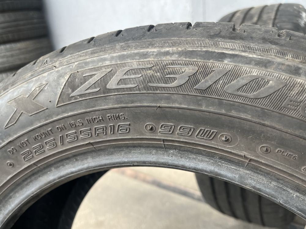 2 бр. летни гуми 225/55/16 Falken 5,5 mm DOT 4819