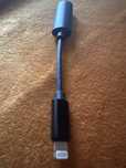 Adaptor audio iphone lightning 2/lightning negru