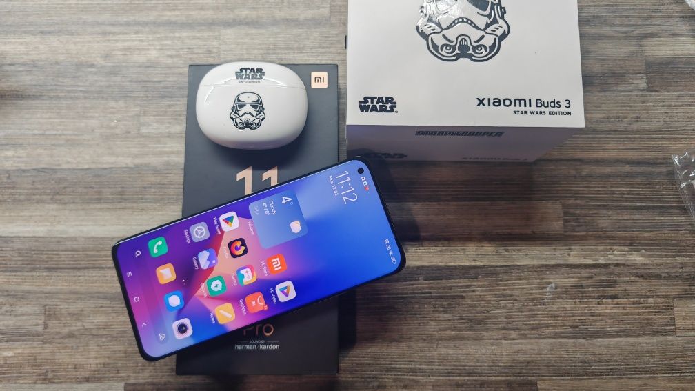 Xiaomi 11 Pro 5G 8 GB RAM 128 GB+ Xiaomi StarWars Bt Слушалки