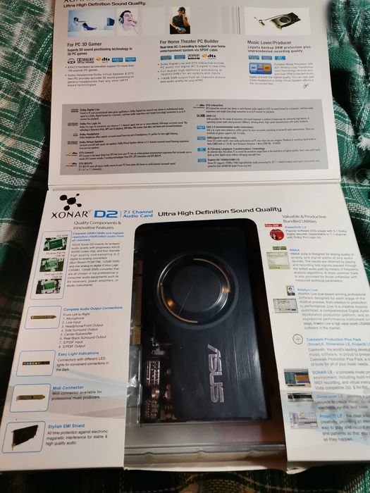 ASUS Xonar D2/PM/A – истински качествен звук без компромис