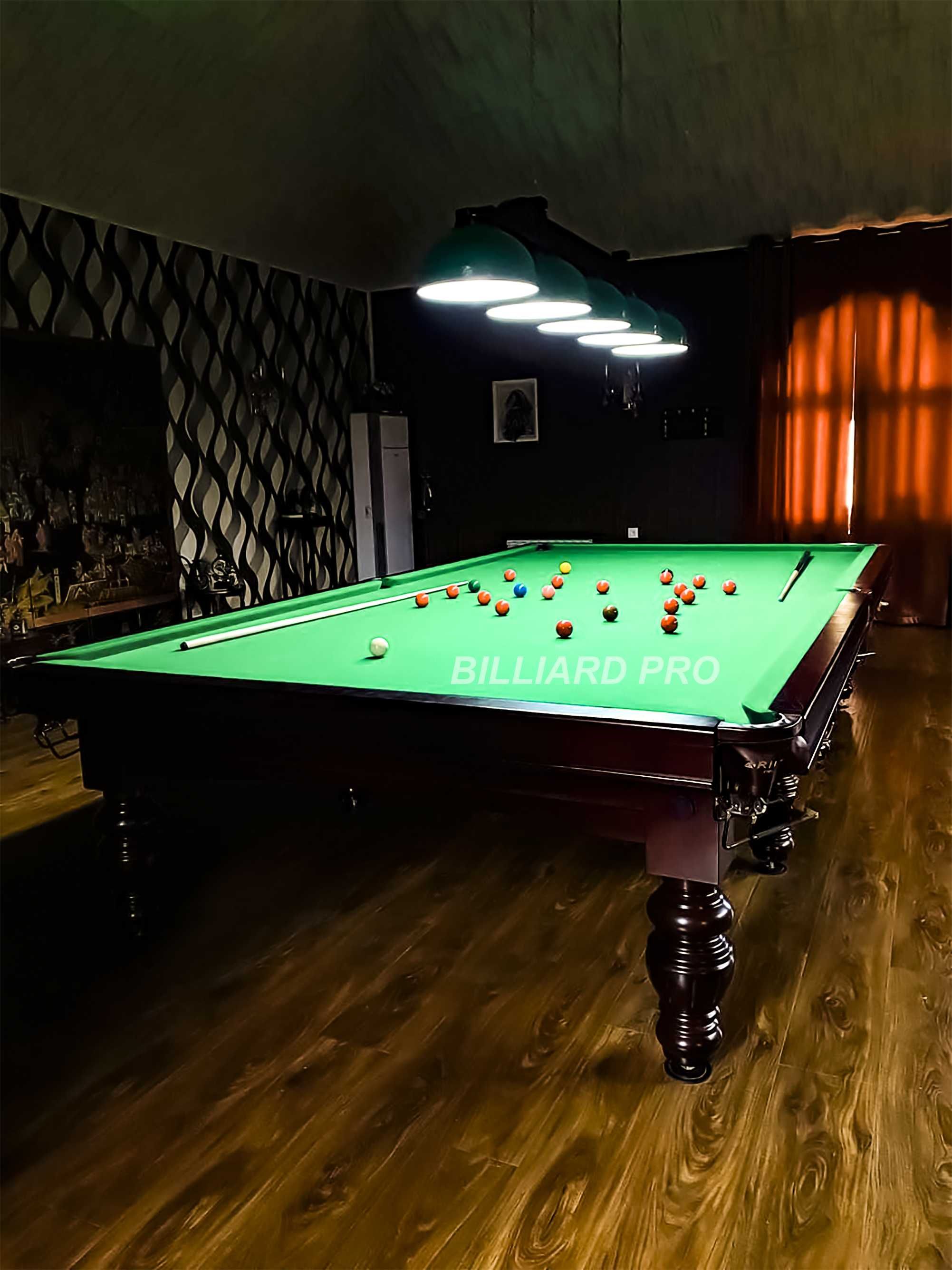 Бильярд снукер, bilyard, billiard 12фут Riley Aristocrat Snooker