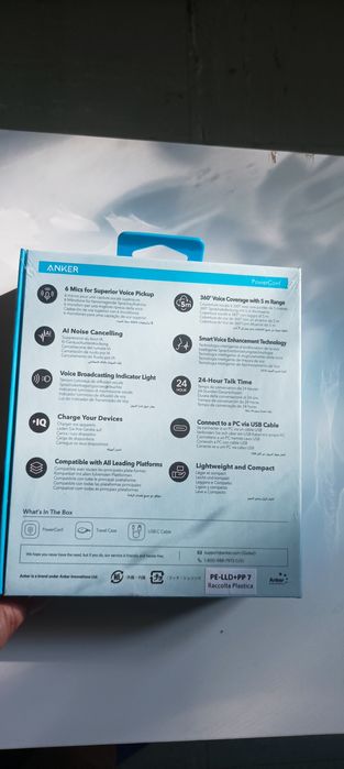 Difuzor portabil pentru conferințe Anker