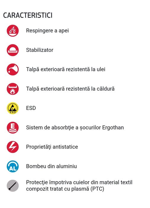 Bocanci de protectie Noi JALAS EXALTER 9975