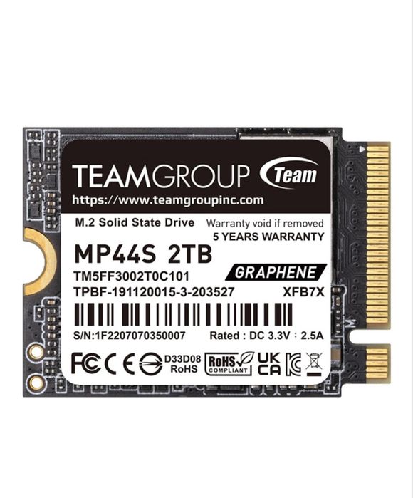 M2 SSD Team Group 2TB, 2230