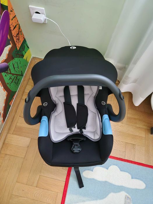 Бебешка комбинирана количка 3в1 Buba - Forester 595, сива