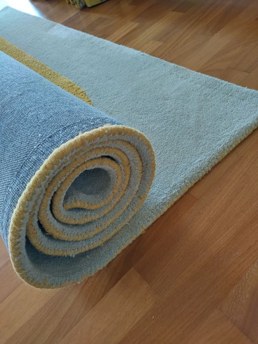 covor modern, lana naturala, designer UK, 2x3 m, aproape nou