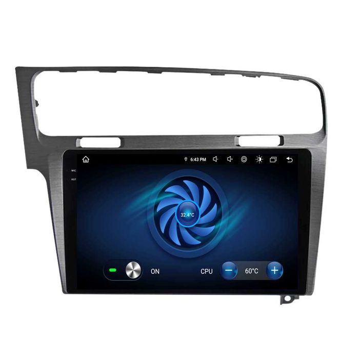 Navigatie Android Dedicata 10Inch, Bluetooth, VW/Volkswagen Golf 7
