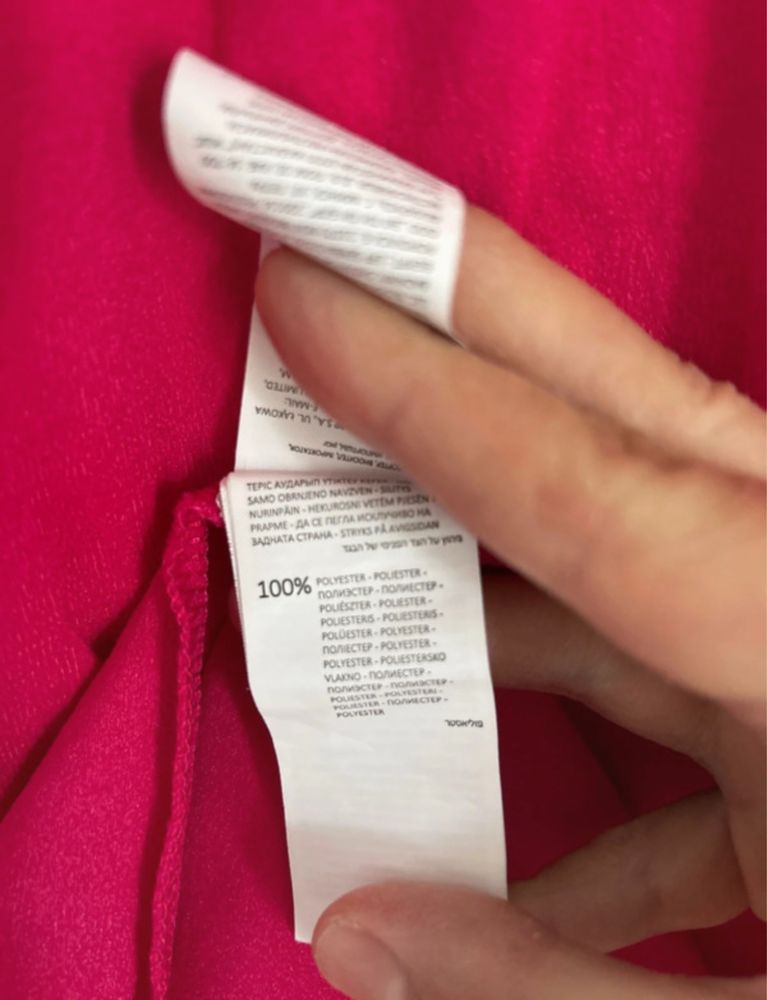 Rochie roz 38 M Sinsay