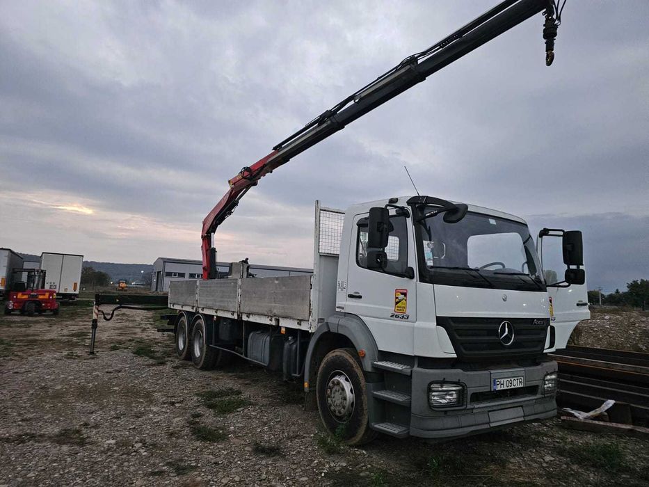 Mercedes Axor 2633 , 2009, 6x4 ,Macara Fassi F190 A23