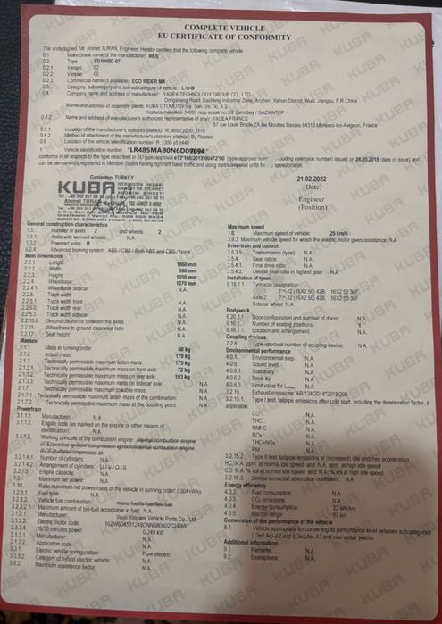 Vind scuter electric 3200 lei