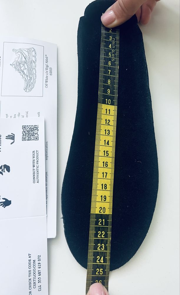 OFF-WHITE Be Right Back Grey Black
