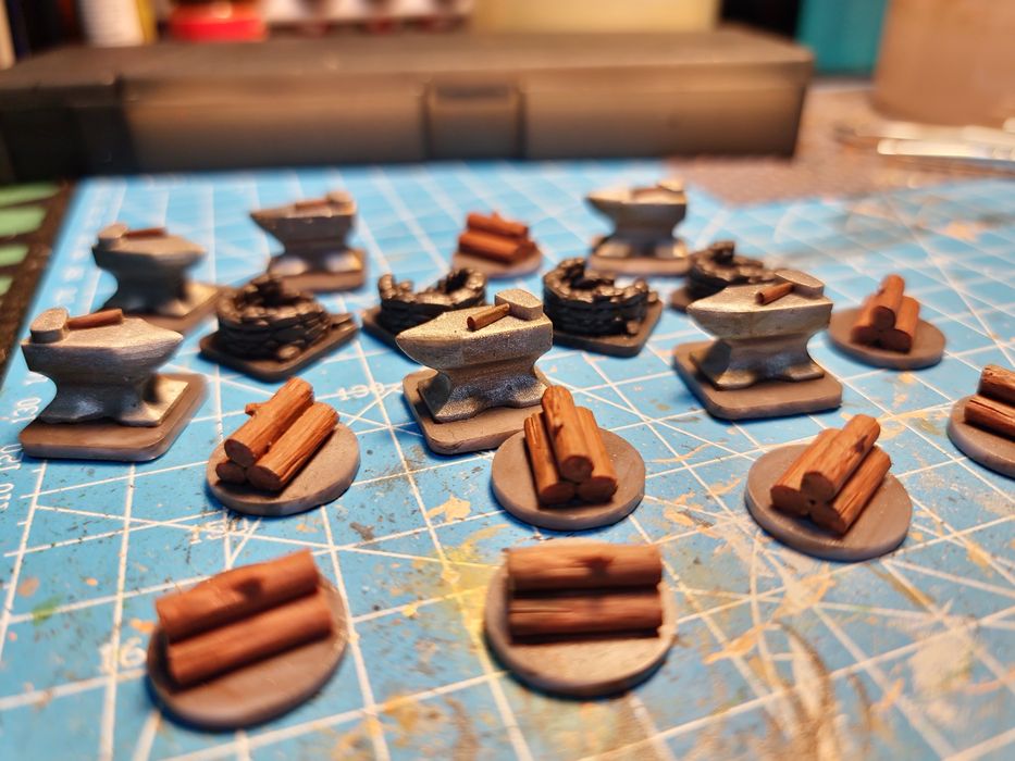 Inserts за настолни игри и 3D tokens