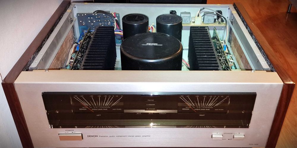 Denon Poa-1500, 2x150W ,VU-metre