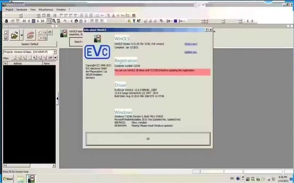 WinOls 4.51 + mediu de invatare PDF+ Damos 2020