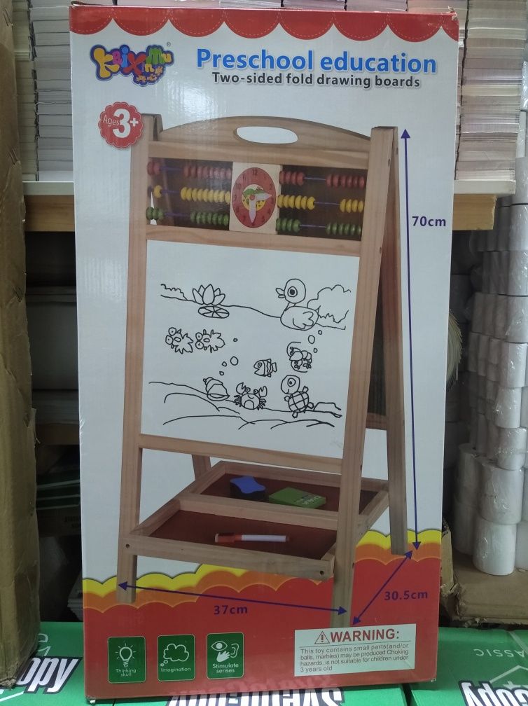 Oyoqli nabor doska bolalar uchun