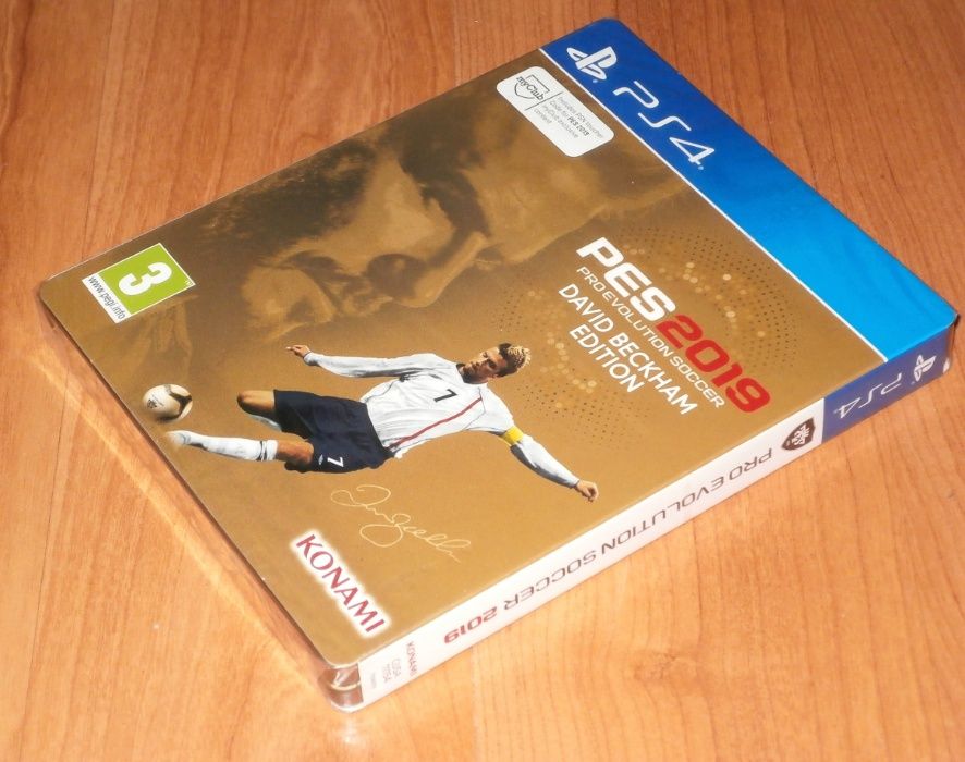 Pro Evolution Soccer 2019 David Beckham Edition PS4 , steelbook , nou