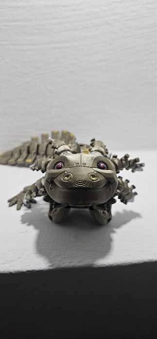 Jucarie 3d flexibila Robot Axolotl