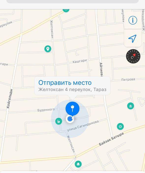 Продаётся дом в районе жд больницы/жд вокзала(4пер.Желтоксан)Срочно