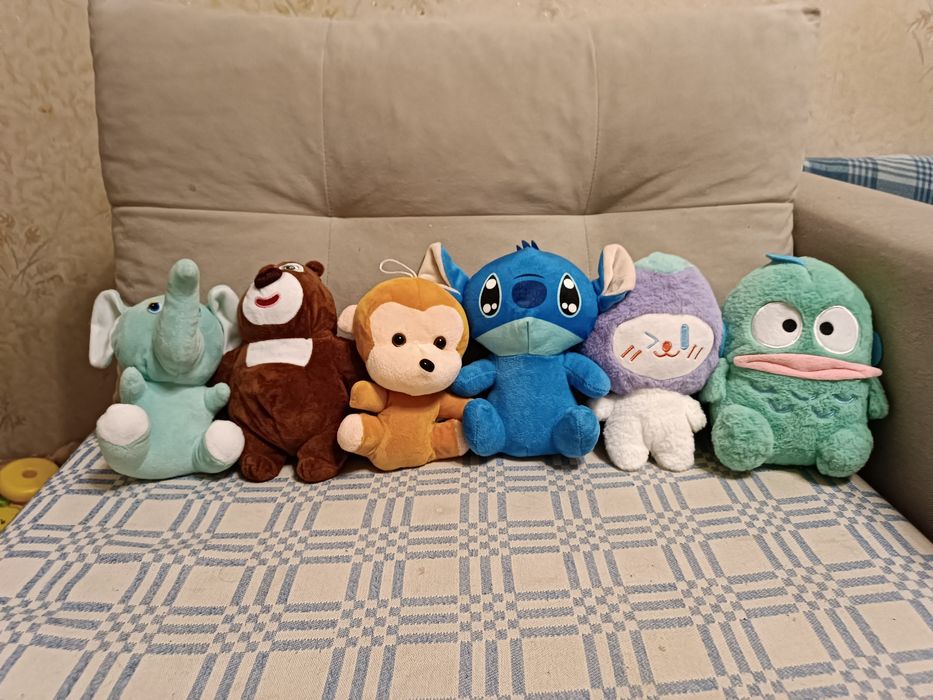 Продам новые мягкие игрушки