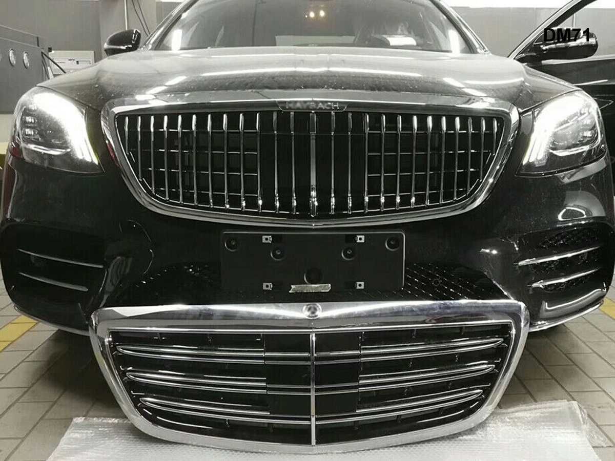 Предна Решетка Mercedes Maybach S W222 МерцедесМайбах С В222 14 -2020г