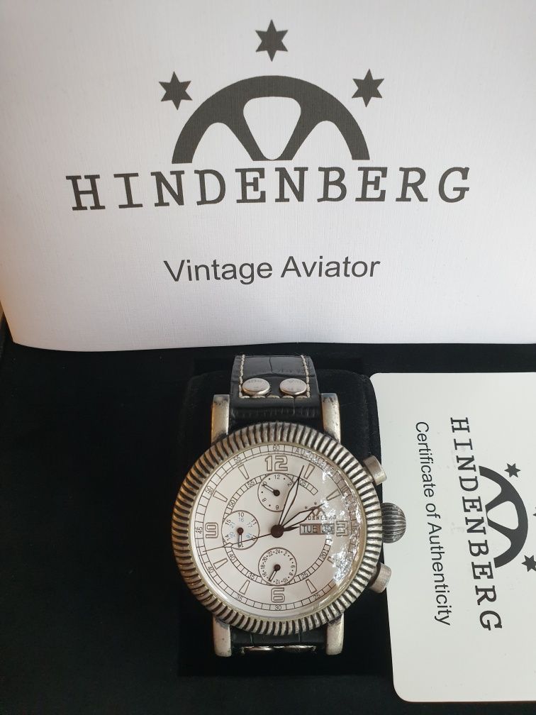 Немски автоматичен часовник Hindenberg Aviator