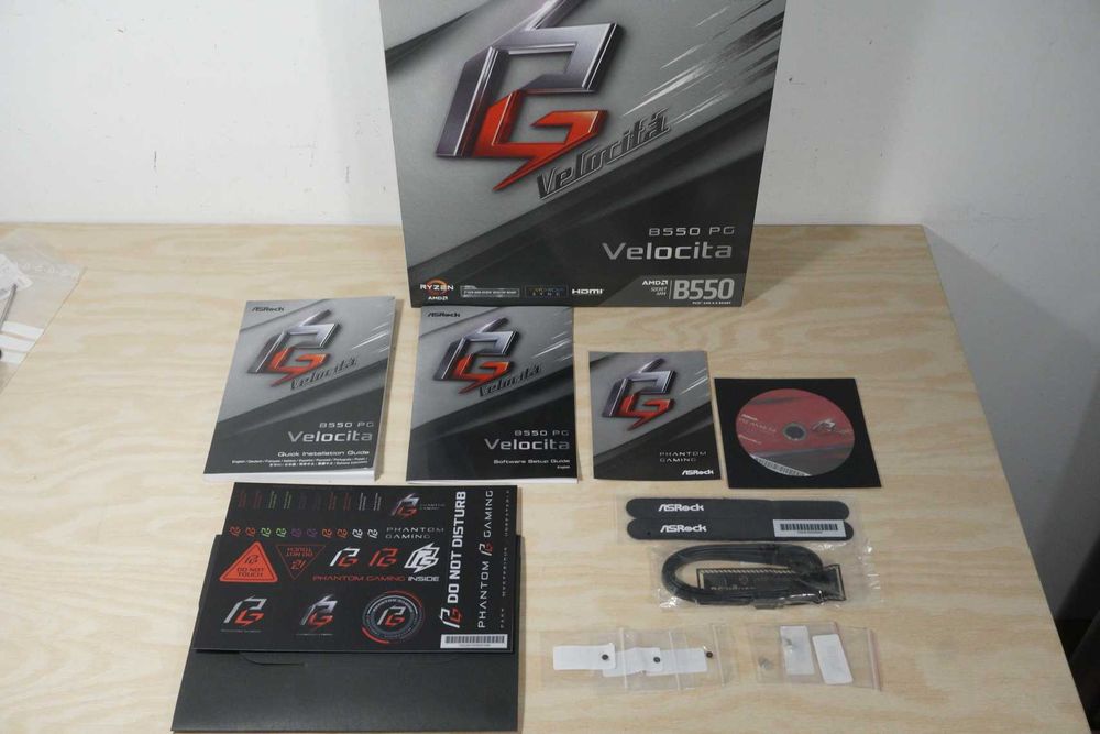 AM4 Дъно, дънна платка B550 PG Velocita AsRock / Вкл.ДДС