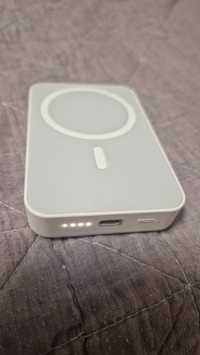 Baterie Externa, MagSafe 20.000mAh, Incarcare wireless Fast Charge 15W