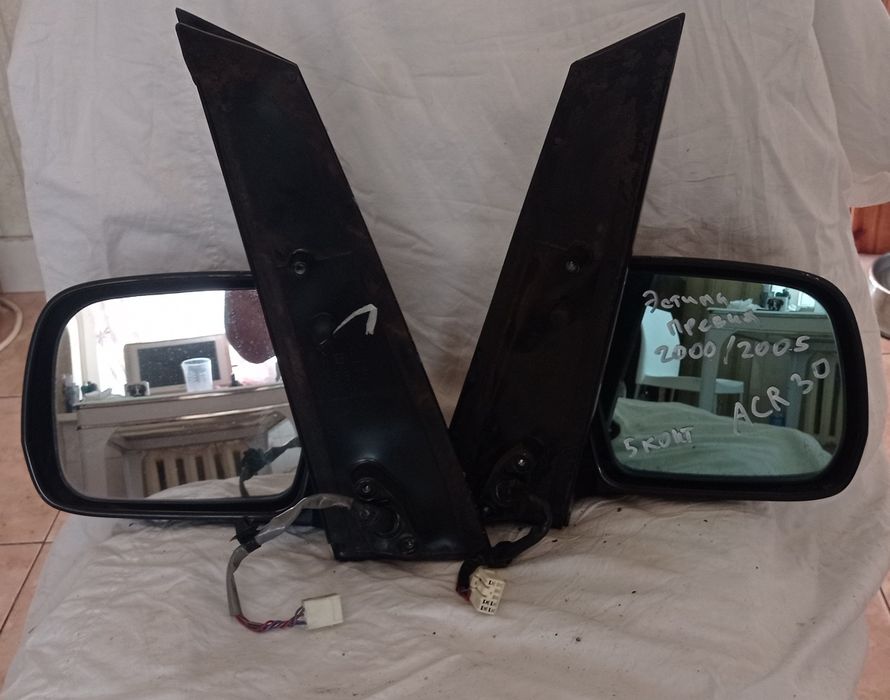 Тойота Эстима. Превия. ACR 30. 2000/2005. Зеркала оригинал.