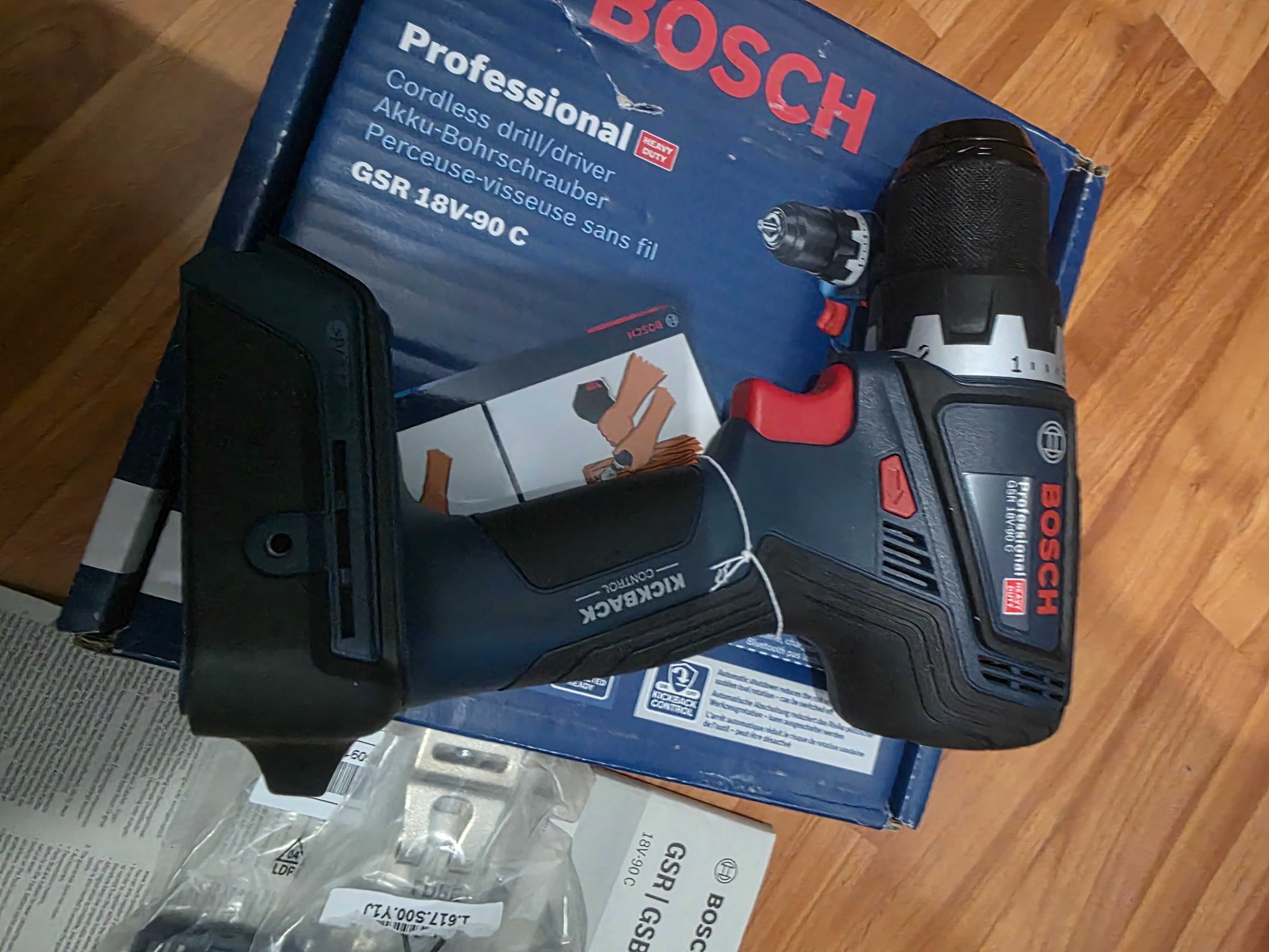 Masina de gaurit si insurubat Bosch Professional GSR 18V-90 C