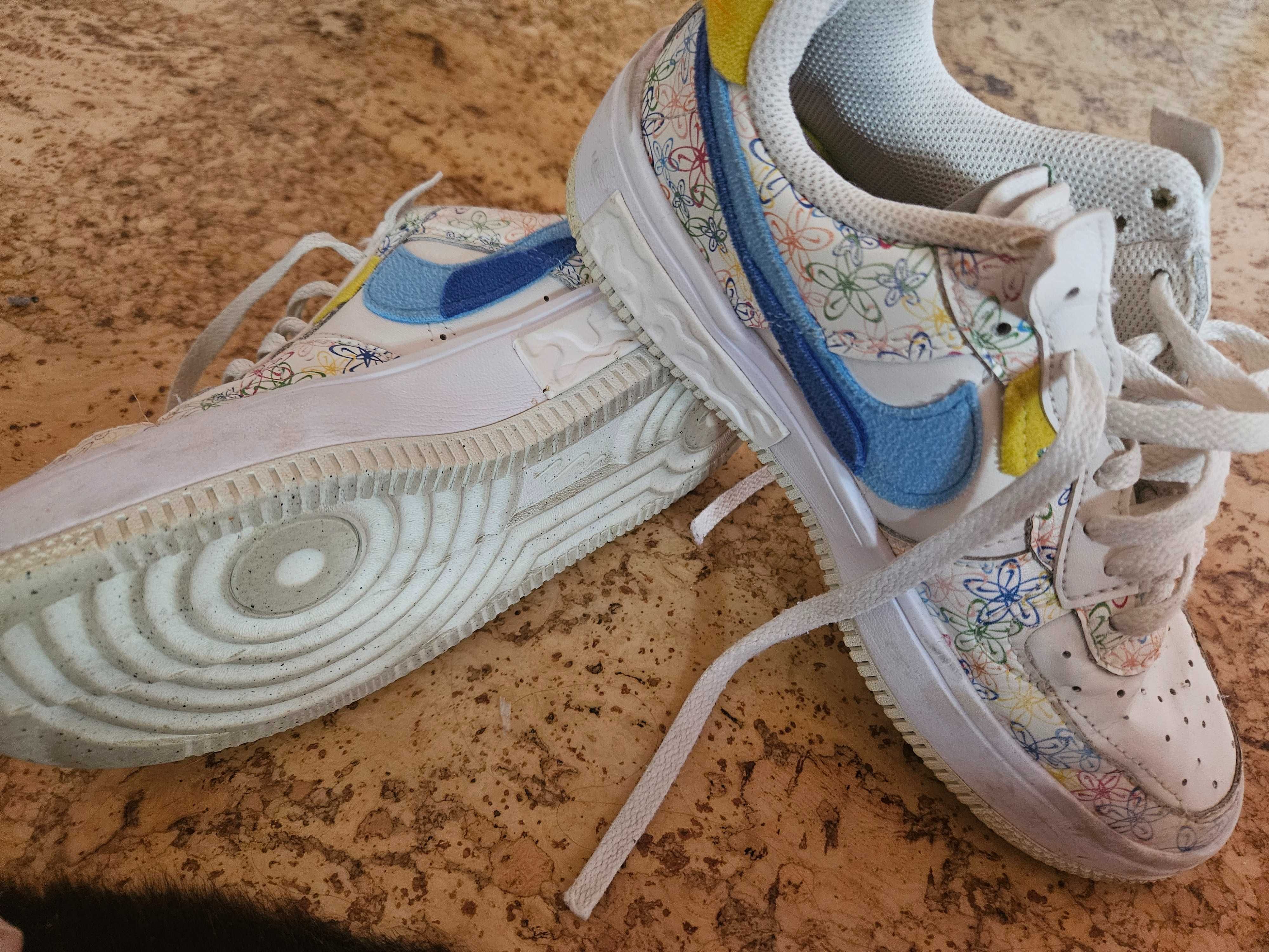 Nike, маратонки, бели