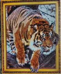 Алмазная мозайка. Картина "Тигр"