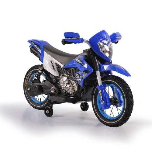 Детски Акумулаторен Мотор SUPER MOTO, 6V7Ah, LED светлини