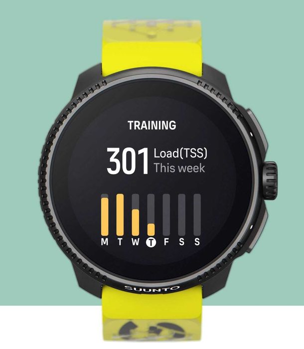 Suunto Race Athletic Edition – smartwatch sport, 2 curele, folie ecran