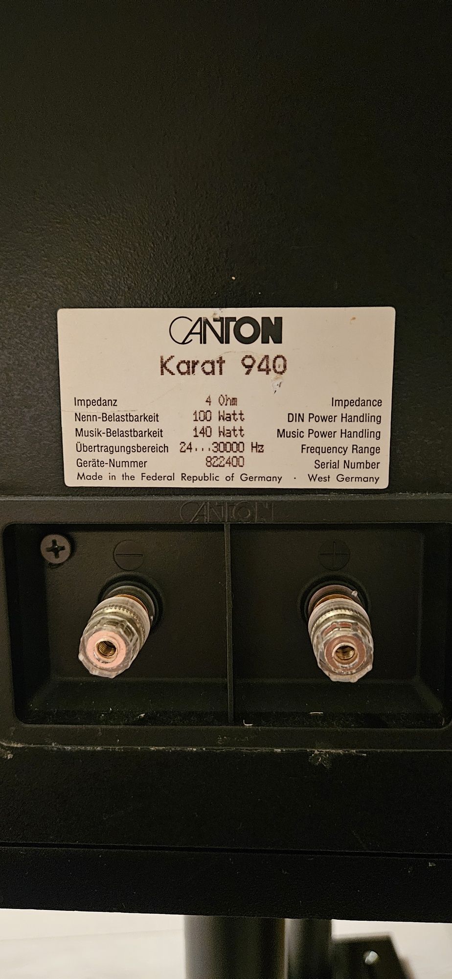 Boxe canton karat 940.