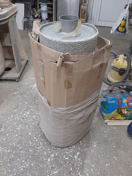 Boiler pe lemne din otel