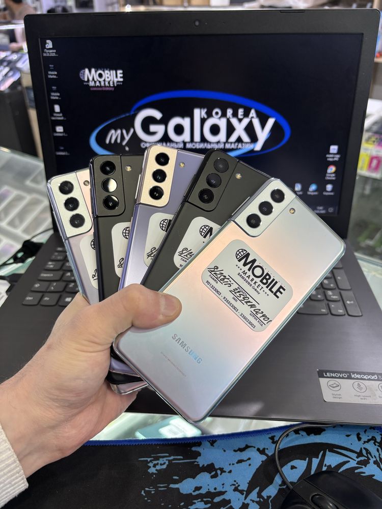 Samsung S21 Plus • Nasiya SAVDO Bor!! • 8/256Gb • IMEI Otkan • Orginal