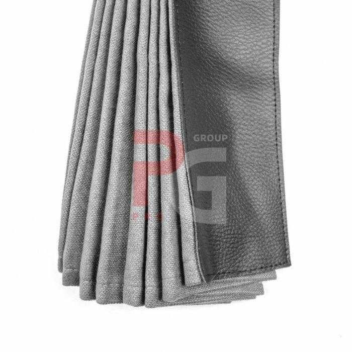 Пердета за камиони за предно стъкло – 2 части – Сиво + Черно