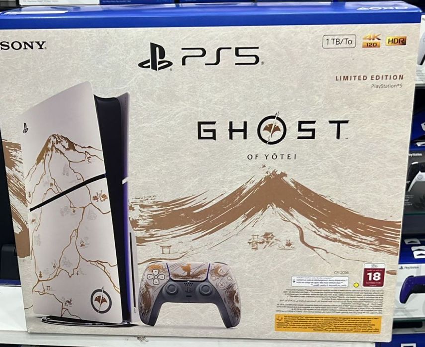 Ps5 slim CD 1TB ghost of yutei limited edition