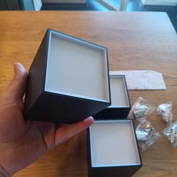 НОВ! LED спот за таван, лампа 10W, 3 светлини, 4 бр/к-кт