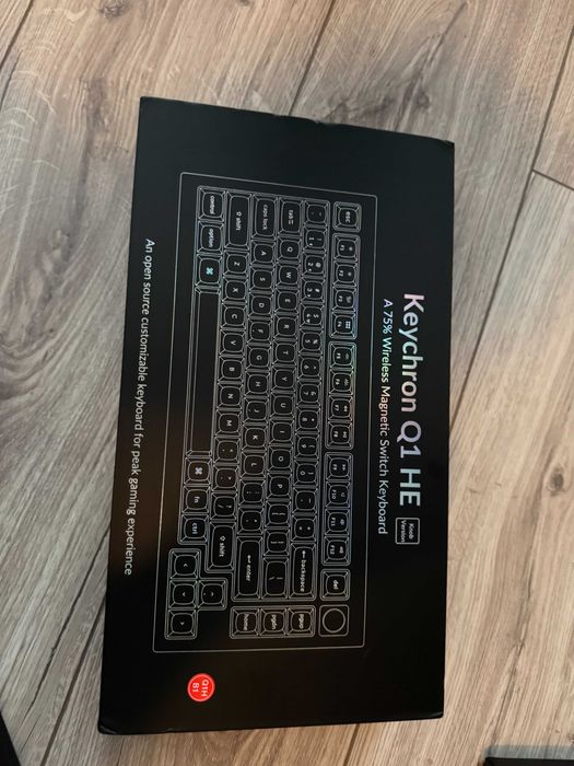 Keychron Q1 HE Wireless, Hotswap, Gateron Dawn