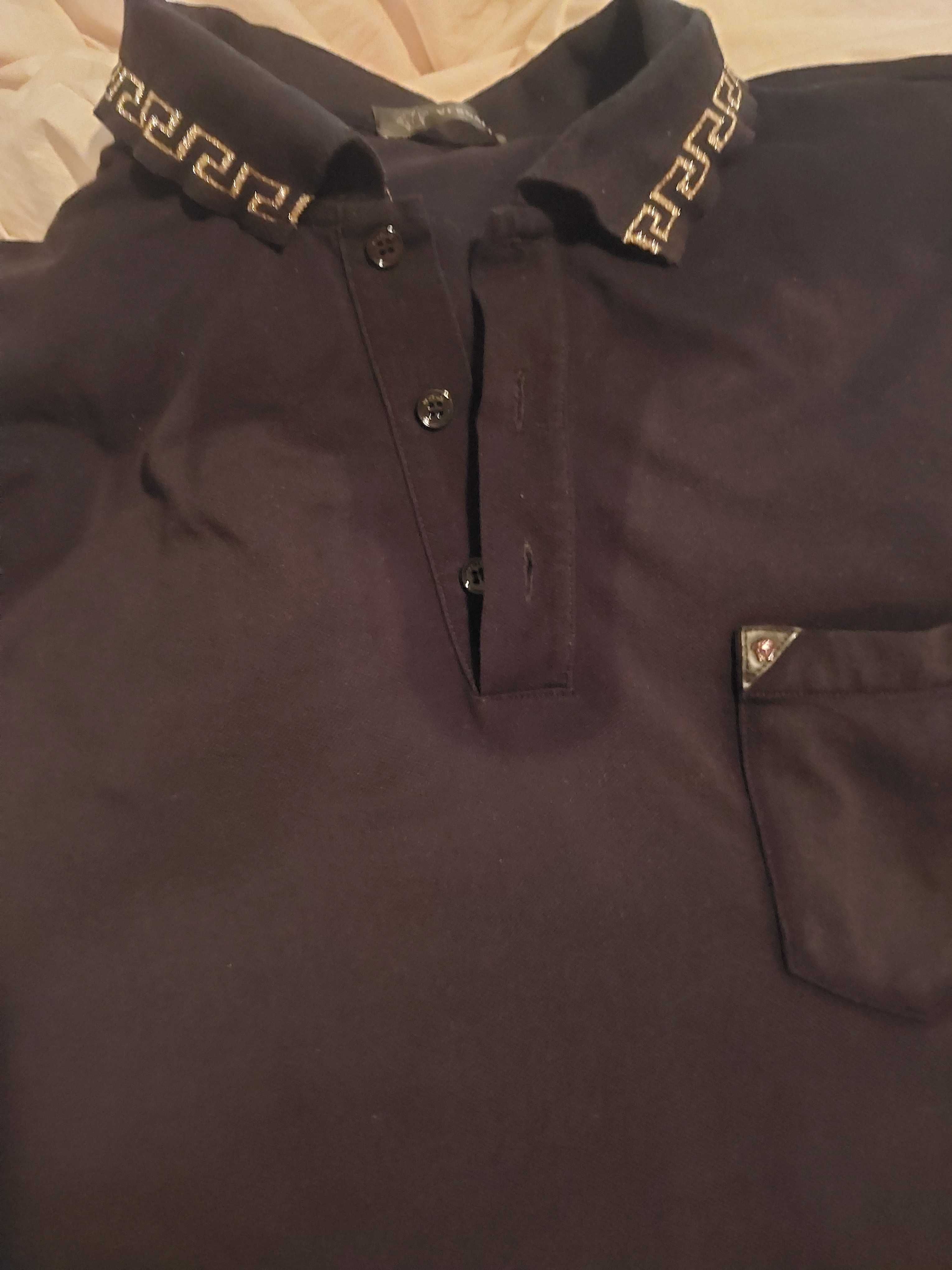 Ives Saint Laurent/ VERSACE Size XL 100% памук Страхотна Мъжка риза